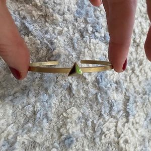 & Other Stories Gold Pyramid Cuff